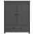Dulap, gri, 83x41,5x100 cm, lemn masiv de pin GartenMobel Dekor