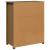 Dulap, maro miere, 83x41,5x100 cm, lemn masiv de pin GartenMobel Dekor