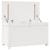 Cutie de depozitare, alb, 80x40x45,5 cm, lemn masiv de pin GartenMobel Dekor