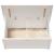 Cutie de depozitare, alb, 80x40x45,5 cm, lemn masiv de pin GartenMobel Dekor