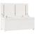 Cutie de depozitare, alb, 110x50x45,5 cm, lemn masiv de pin GartenMobel Dekor