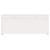 Cutie de depozitare, alb, 110x50x45,5 cm, lemn masiv de pin GartenMobel Dekor