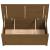 Cutie de depozitare, maro miere, 110x50x45,5 cm, lemn masiv pin GartenMobel Dekor