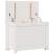 Cutie de depozitare, alb, 60x32x45,5 cm, lemn masiv de pin GartenMobel Dekor