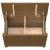 Cutie de depozitare, maro miere, 60x32x45,5 cm, lemn masiv pin GartenMobel Dekor
