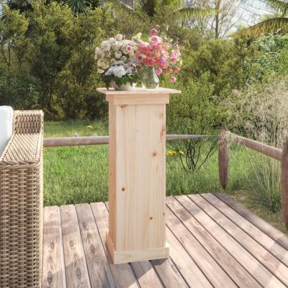 Suport pentru flori, 40x40x90 cm, lemn masiv de pin GartenMobel Dekor