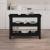 Banc de lucru, negru, 110,5x50x80 cm, lemn masiv pin GartenMobel Dekor