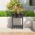 Jardinieră cu raft, gri, 54x34,5x81 cm, lemn masiv de pin GartenMobel Dekor