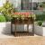 Jardinieră cu raft, maro miere, 82,5x82,5x81 cm, lemn masiv pin GartenMobel Dekor