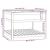 Jardinieră cu raft, gri, 111,5x111,5x81 cm, lemn masiv de pin GartenMobel Dekor