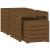 Set mobilier de bar, 3 piese, maro miere, lemn masiv de pin GartenMobel Dekor