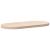 Blat de masă oval din lemn masiv de pin 60x30x2,5 cm GartenMobel Dekor