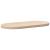 Blat de masă oval din lemn masiv de pin 80x40x2,5 cm GartenMobel Dekor