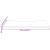 Blat de birou, alb, 110x55x2,5 cm, lemn masiv de pin GartenMobel Dekor