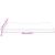 Blat de birou, 100x60x2,5 cm, lemn masiv de pin GartenMobel Dekor