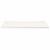 Blat de birou, alb, 100x60x2,5 cm, lemn masiv de pin GartenMobel Dekor