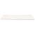 Blat de birou, alb, 110x60x2,5 cm, lemn masiv de pin GartenMobel Dekor