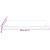 Blat de birou, 80x40x2,5 cm, lemn masiv de pin GartenMobel Dekor