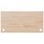Blat de birou, alb, 80x40x2,5 cm, lemn masiv de pin GartenMobel Dekor