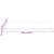 Blat de birou, 100x50x2,5 cm, lemn masiv de pin GartenMobel Dekor