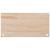 Blat de birou, alb, 100x50x2,5 cm, lemn masiv de pin GartenMobel Dekor