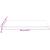 Blat de birou, alb, 100x50x2,5 cm, lemn masiv de pin GartenMobel Dekor