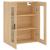 Dulap TV montat pe perete, stejar sonoma, 69,5x34x90 cm GartenMobel Dekor
