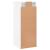 Dulap montat pe perete, alb, 34,5x34x90 cm GartenMobel Dekor