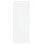 Dulap de perete, alb, 34,5x34x90 cm, lemn prelucrat GartenMobel Dekor