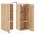 Dulap de perete, stejar sonoma, 34,5x34x90 cm, lemn prelucrat GartenMobel Dekor