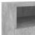 Comode TV de perete, 2 buc., gri beton, 40x30x30 cm, lemn GartenMobel Dekor