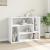 Dulap TV, 2 buc., alb, 100x30x50 cm, lemn prelucrat GartenMobel Dekor