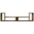 Dulap TV, 2 buc., stejar fumuriu, 100x30x50 cm, lemn prelucrat GartenMobel Dekor