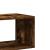 Dulap TV, 2 buc., stejar fumuriu, 100x30x50 cm, lemn prelucrat GartenMobel Dekor