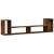Dulap TV, 2 buc., stejar fumuriu, 100x30x50 cm, lemn prelucrat GartenMobel Dekor