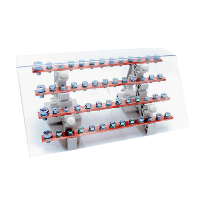 Bloc de distributie electrica 4 poli 200A Plastim PDB4200 pentru tablou