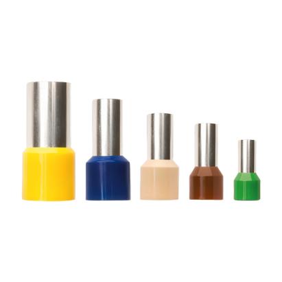 Terminale izolate pentru cabluri electrice 0.5 mm², 1000 buc/set Plastim