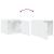 Dulap de perete, alb, 45x42,5x40 cm, lemn prelucrat GartenMobel Dekor