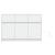 Dulap TV cu LED, alb, 91x34x61 cm, lemn prelucrat GartenMobel Dekor