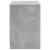 Dulap TV cu LED, gri beton, 100x34x50 cm, lemn prelucrat GartenMobel Dekor