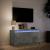 Dulap TV cu LED, gri beton, 100x34x50 cm, lemn prelucrat GartenMobel Dekor