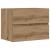 Dulap pentru baie stejar artizanal 60x38,5x45 cm lemn prelucrat GartenMobel Dekor