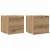 Dulapuri TV montaj perete 2 buc. stejar artizanal 30,5x30x30 cm GartenMobel Dekor
