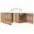 Dulapuri TV montaj perete 2 buc. stejar artizanal 30,5x30x30 cm GartenMobel Dekor