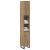 Dulap de baie, stejar artizanal, 30x30x100 cm, lemn prelucrat GartenMobel Dekor