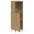 Dulap de baie, stejar artizanal, 30x30x100 cm, lemn prelucrat GartenMobel Dekor