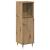 Dulap de baie, stejar artizanal, 30x30x100 cm, lemn prelucrat GartenMobel Dekor