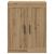 Dulap pe perete stejar artizanal, 69,5x34x90 cm, lemn prelucrat GartenMobel Dekor