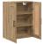 Dulap pe perete stejar artizanal, 69,5x34x90 cm, lemn prelucrat GartenMobel Dekor