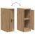 Dulap de depozitare pentru garaj Artisan Stejar 30x51x85 cm GartenMobel Dekor